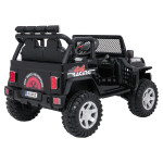 Elektrické autíčko Jeep BEAST 4x4 - MP3 - čierne